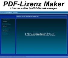 PDF-Lizenz Maker - Lizenzen