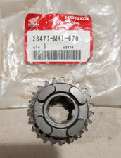 23471-MN1-670 (NOS) GETRIEBE 4^ WELLE 2° 23T HONDA XR 600/88-00