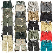 SURPLUS™ RAW  VINTAGE RIDER WALK AIRBORNE SHORTS SHORT CARGO BERMUDA CHINO 