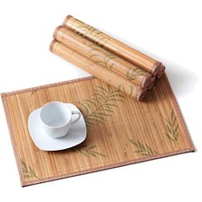 Tischsets Bambus, 6er Set