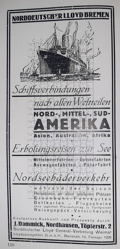 Werbeanzeige 1927