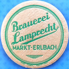 Alter Bierdeckel Brauerei