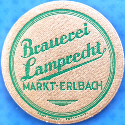 Alter bierdeckel brauerei - alter,