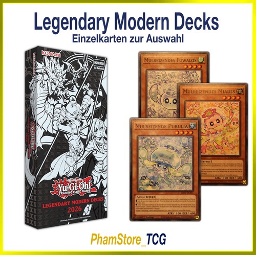Yugioh legendary modern - legendary, decks