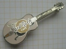 HARD ROCK CAFE / GATLINBURG CREAM GIBSON ACOUSTIC GUITAR.  HRC Spange (907)