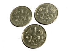 1 DM, 1 DEUTSCHE MARK, 1989