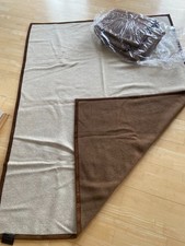 2  x hochwertige Naturhaar Decke. 50% Lama, 50% Schaf. ca. 150 x 200. ovp