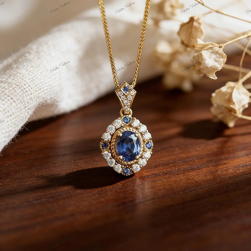 Natural blue sapphire 925 - natural,