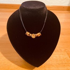 VINTAGE - CHOKER KETTE  - MODESCHMUCK aus New York -  90er Jahre  - NOS