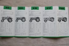 32B 698 1961 Deutz Diesel-Schlepper Traktor D15 25 30 40 50 50 65 PS Prospekt