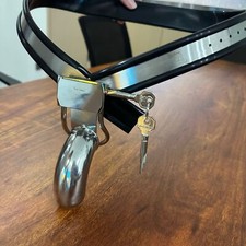 Edelstahl Keuschheitsgürtel