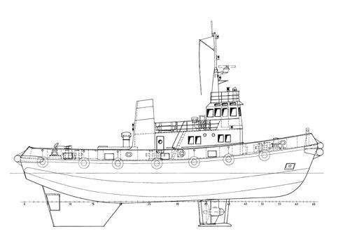 Bugsier schlepper - schlepper,