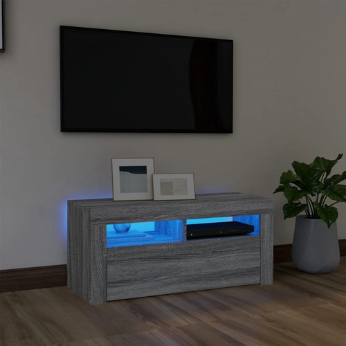 Schrank mit led leuchten - tv,
