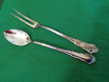 Wilkens Dresdner Barock Vorleger Fleischvorlegebesteck in Echtsilber 800er TOP!