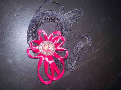 Deko hut kappe gothic handmade - deko,