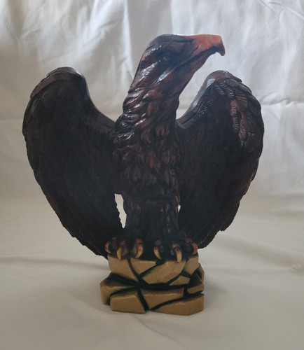 Adler figur bemalt - adler,