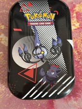 Mini Tin Box - DE - Schwarze Blitze und Weiße Flammen - Skelabra (ohne Booster)