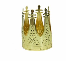 kleine Krone Krönchen gold Königin Prinzessin Edelfrau Karneval Fasching