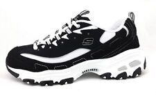 Skechers D Lites Sportschuhe Damen Laufschuhe Sneaker Schwarz Freizeit