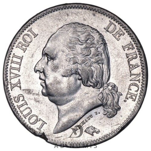 France francs 1823 louis - france,