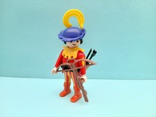 PLAYMOBIL Ritterburg - RITTER mit ARMBRUST und ZACKENKRAGEN GELB ROT BLAU