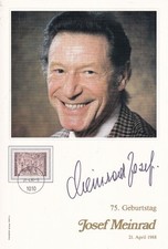 Philswiss Autogramm - Josef Meinrad - limitiert