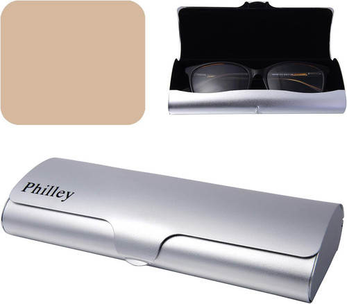 Brillenetui aluminium - brillenetui,