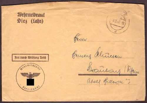 Feldpostbrief 1940