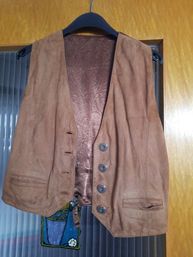 Weste optik wildleder - weste,