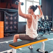 HOMCOM Hantelbank Flachbank