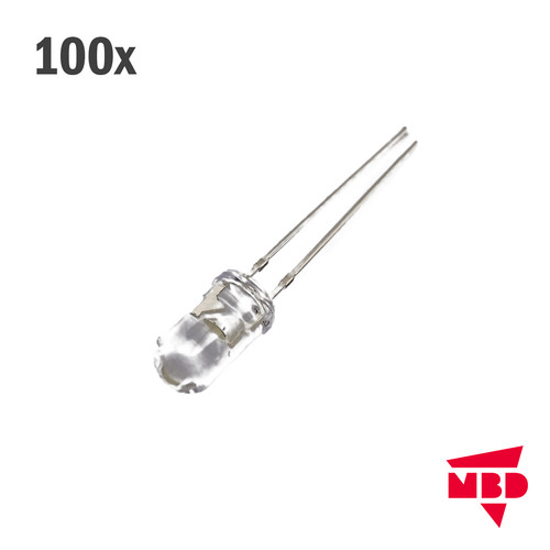 100x led 5mm leuchtdiode - 100x,