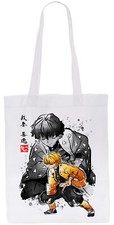Zenitsu Sumi-E Beutel Biobaumwolle Jutebeutel demon anime
