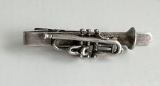 Vintage Olandre Krawattenspange Tie Bar Hamburg Trompete Tumpet