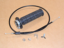 Gasgriff Simson S51 ENDURO Set Gasdrehgriff + Befestigung + Gaszug Bowdenzug