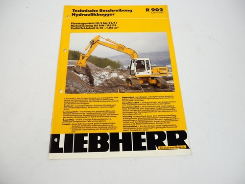 Prospekt liebherr 902 - prospekt,