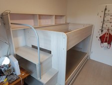 Etagenbett Hochbett Kinderzimmer LISU ~ 245 x 171 x 120 cm - Gebraucht