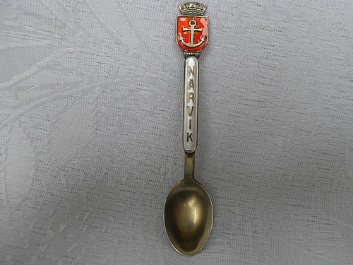 Andenken löffel narvik silber - andenken-lÖffel,
