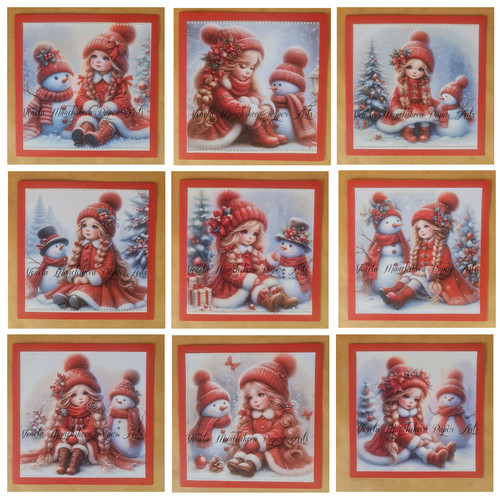 Weihnachtskarte - 3d,