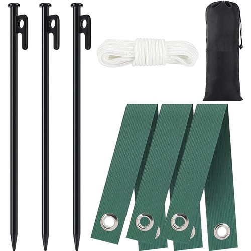 Baumpfahl set stück mit - baumpfahl,