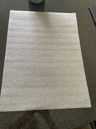 150x schaumfolie 580x430x1mm - schaumfolie,