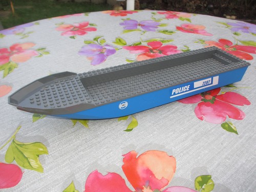 Lego police schiffsrumpf boot - schiffsrumpf,