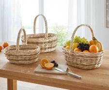 Bügelkorb "Seegras", 3er Set