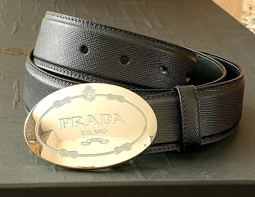 Prada schwarzer leder - prada, damen