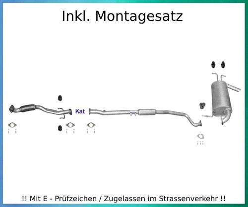 Auspuffanlage mitsubishi - auspuffanlage,