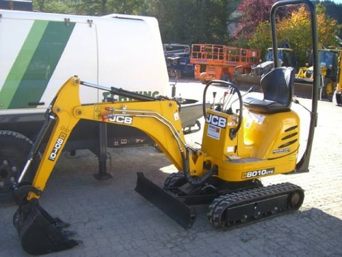 Jcb 8010cts bagger - 8010cts, komplettes