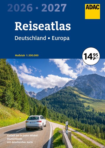 Adac reiseatlas 2026 2027 - adac, 2026/2027
