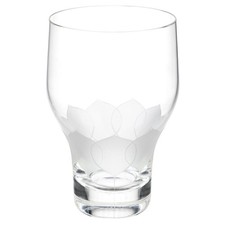 Wasserglas Rosenthal Lotus Relief matt - eingeschliffen