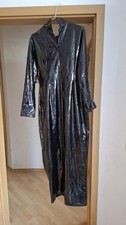 Lackkleid schwarz XXL