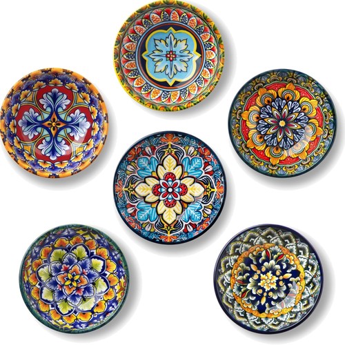 Keramik dipschalen 6er set - keramik,