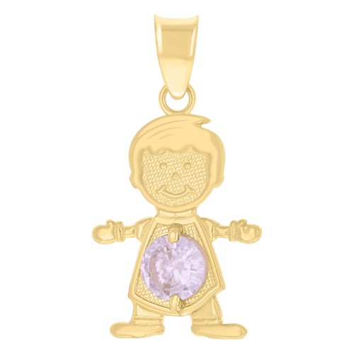 10k gelbgold licht violett - 10k,